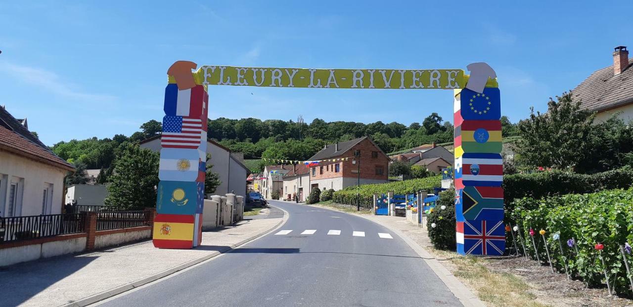 Flor'Ever En Champagne Fleury-la-Riviere Eksteriør bilde