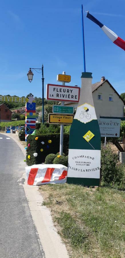 Flor'Ever En Champagne Fleury-la-Riviere Eksteriør bilde